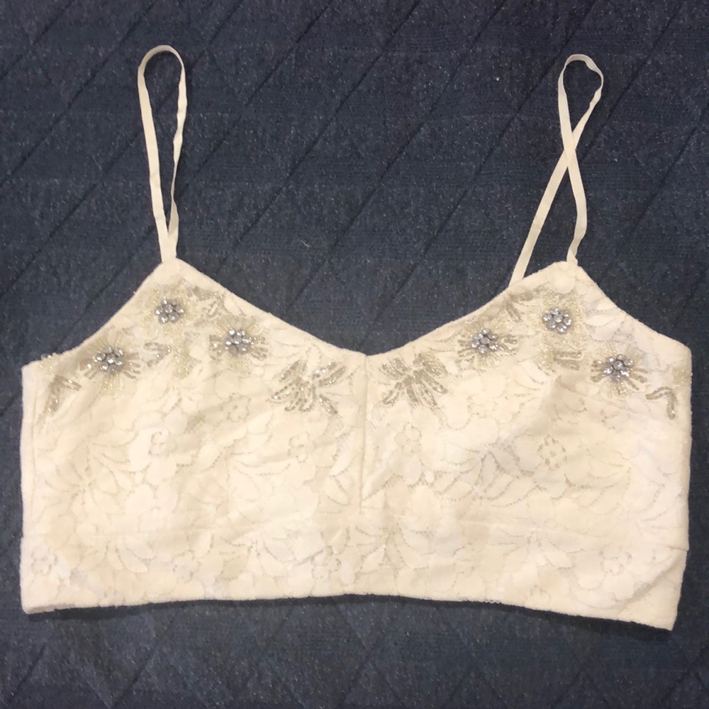 White bralet